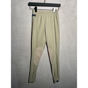 Irideon‎ Ridingwear Womens Equestrian Riding Pants Khaki Size Medium Long